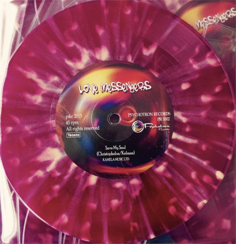 Sleeve artwork for Love Messengers - Save My Soul EP