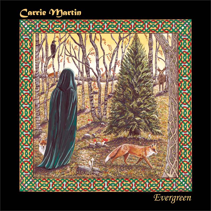 Sleeve artwork for Carrie Martin - Evergreen