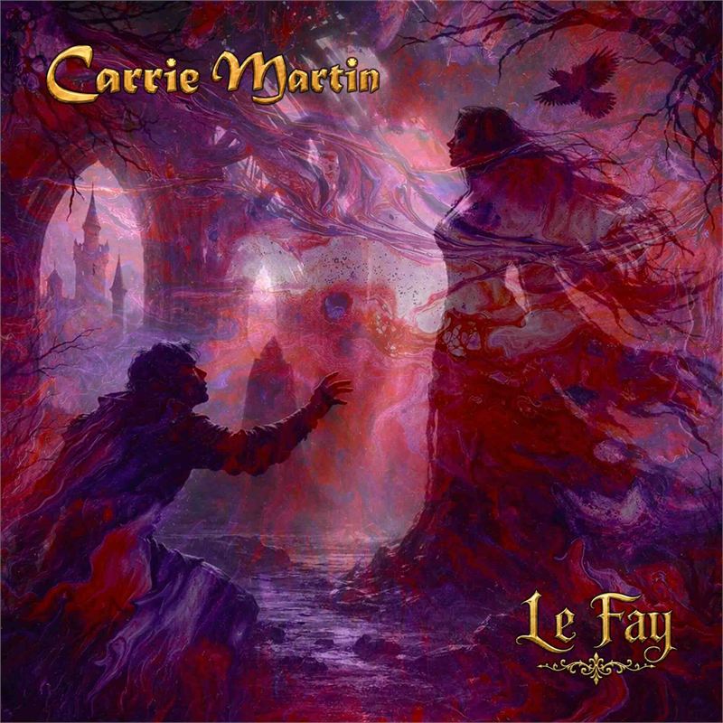 Sleeve artwork for Carrie Martin - Le Fay